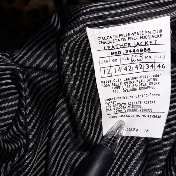 Pennyblack Max Mara Leather Jacket small - Picture 14 of 15